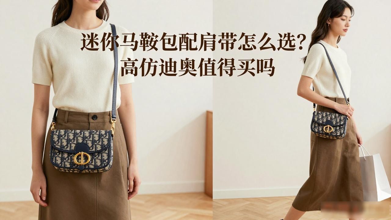 迷你马鞍包配肩带怎么选?高仿迪奥值得买吗 dior2026 第1张-买A货 迷你双肩包肩带太长怎么办_肩带怎么穿minise_Mini Saddle Bag With Strap|迷你马鞍包(配肩带)