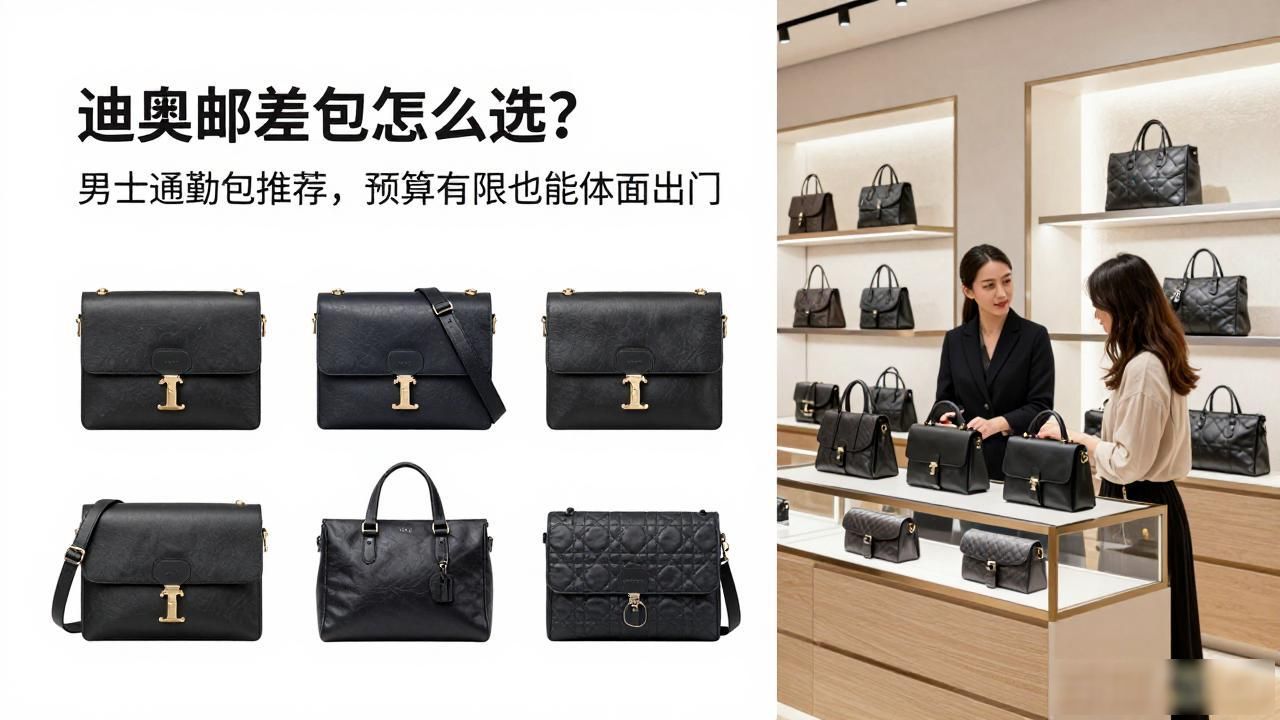 迪奥邮差包怎么选?男士通勤包推荐,预算有限也能体面出门 dior2026 第2张-买A货 迪奥男士挎包_迪奥旅行包_D-Journey Men Messenger|男士迪奥旅程邮差包