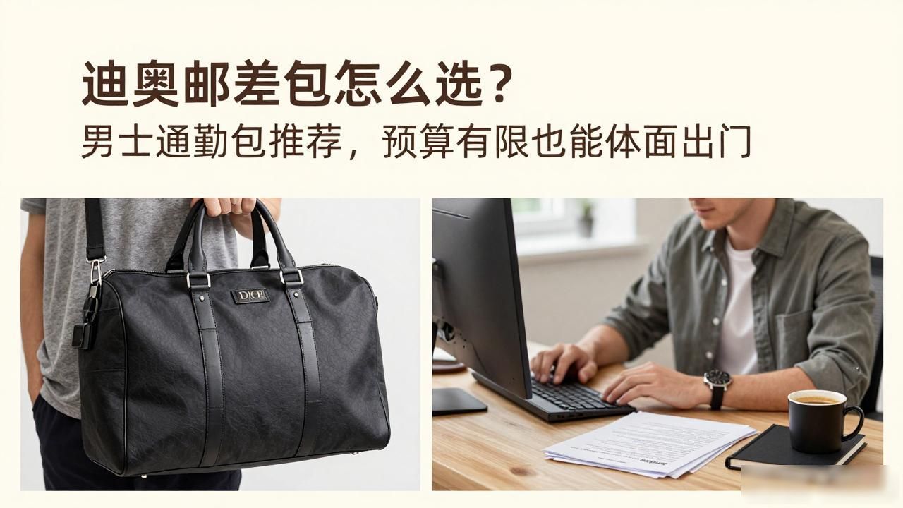 迪奥邮差包怎么选?男士通勤包推荐,预算有限也能体面出门 dior2026 第3张-买A货 迪奥男士挎包_迪奥旅行包_D-Journey Men Messenger|男士迪奥旅程邮差包