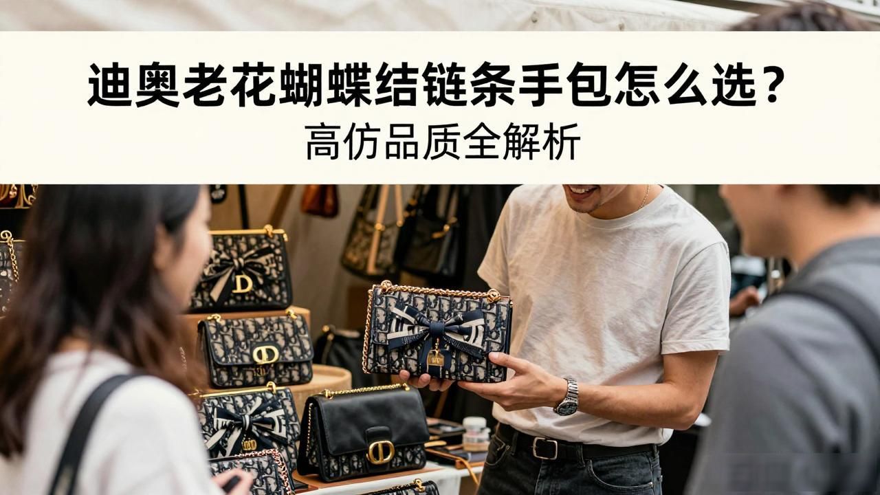 迪奥老花蝴蝶结链条手拿包怎么选?高仿品质全解析 dior2026 第2张-买A货 蝴蝶结铁链怎么安装_蝴蝶结花手链编法视频教程_Oblique Bow Chain Clutch|老花蝴蝶结链条手拿包