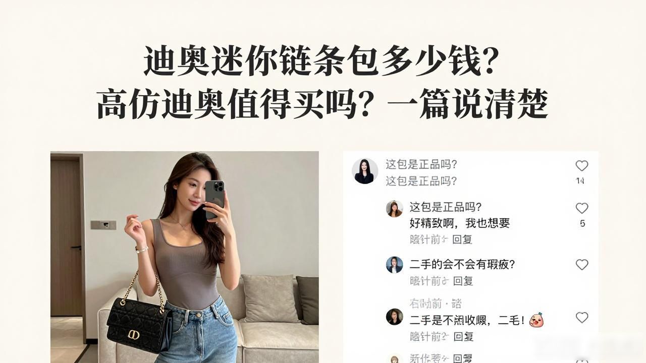 迪奥迷你链条包多少钱?高仿迪奥值得买吗?一篇说清楚 dior2026 第3张-买A货 Dior比较好看的链条包_heart迷你链条包_My Dior Mini Bag|My Dior 迷你链条包