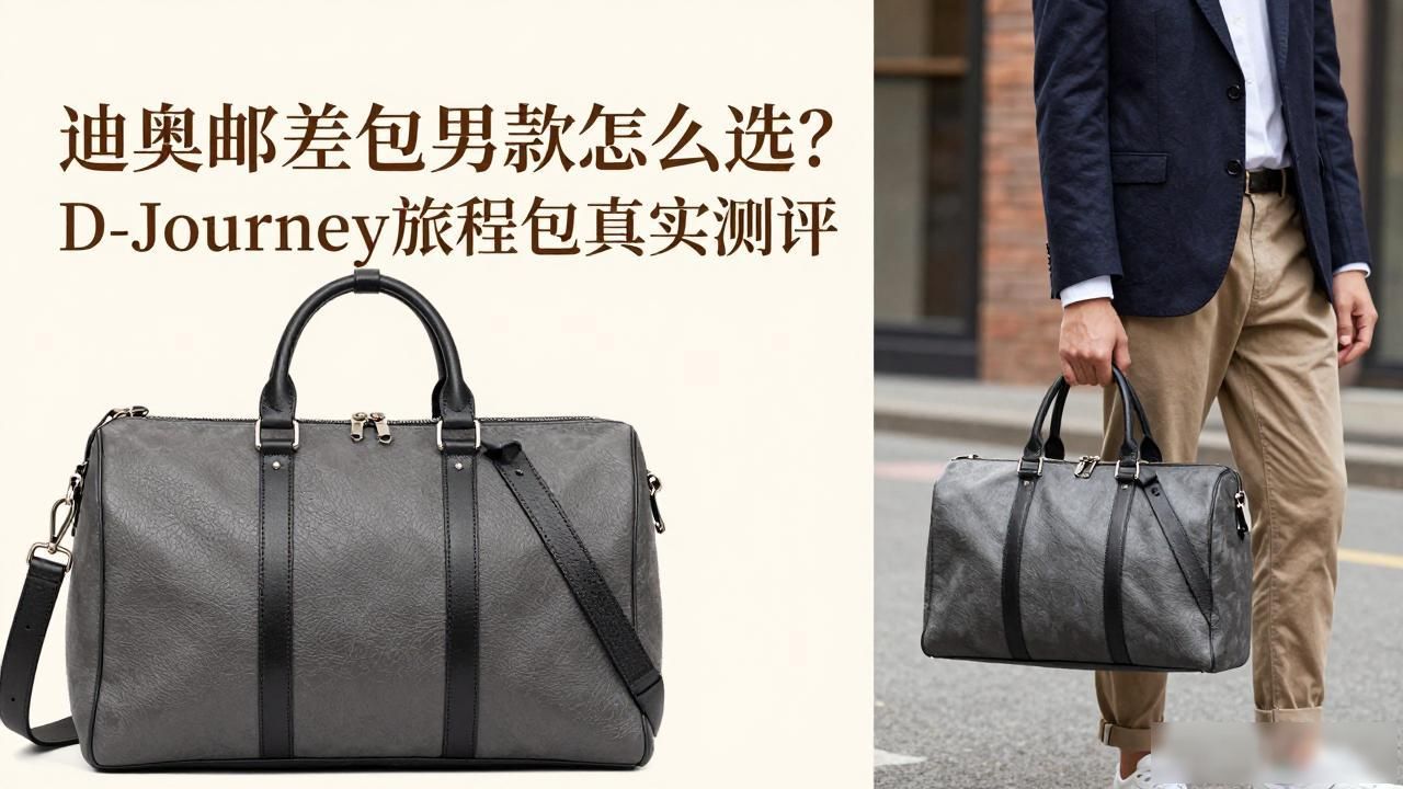 迪奥男士挎包_迪奥男士包价格和图片_D-Journey Men Messenger｜男士迪奥旅程邮差包