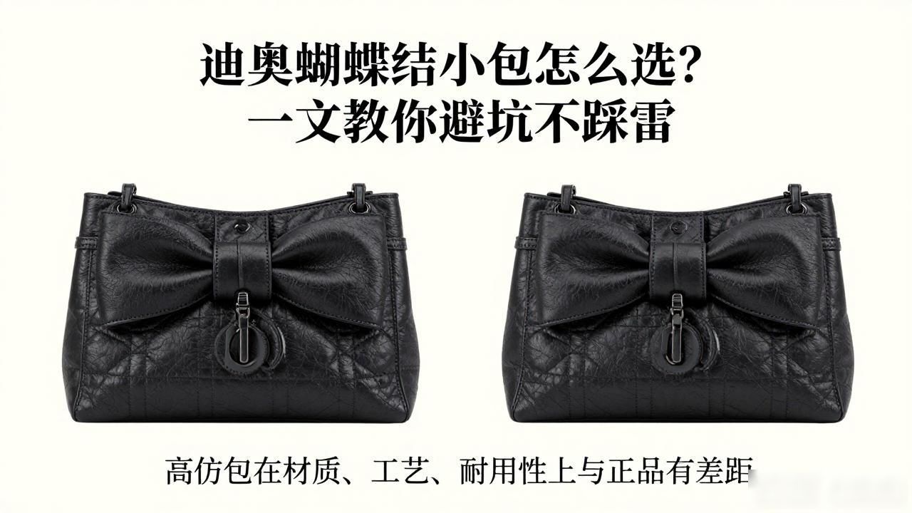 迪奥蝴蝶结小包怎么选?一文教你避坑不踩雷 dior2026 第2张-买A货 Dior Bow Small Bag|小号迪奥蝴蝶结手袋_迪奥蝴蝶结包_迪奥蝴蝶结口红测评
