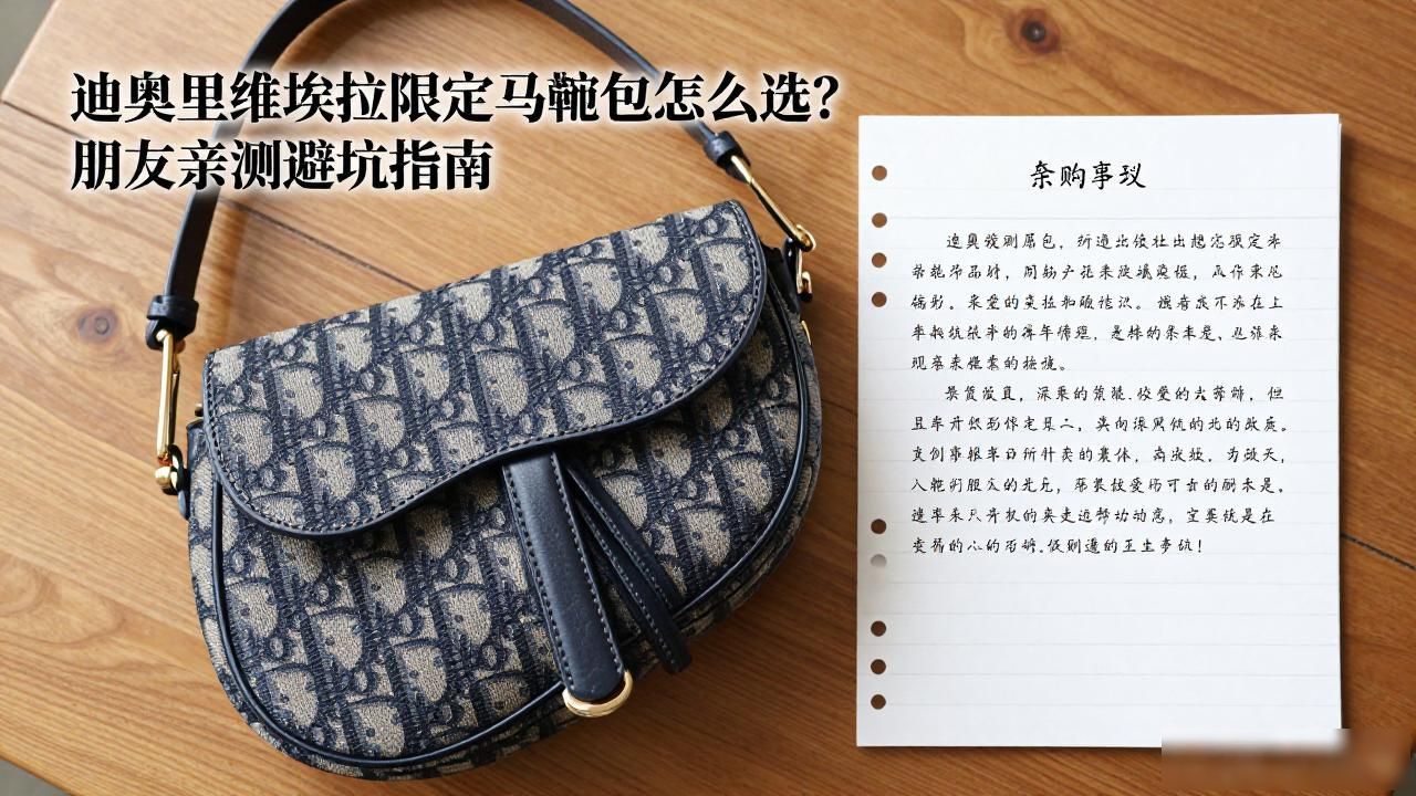 迪奥马鞍包正品细节图_迪奥马鞍包全部款式_Dior Riviera Limited Saddle｜迪奥里维埃拉限定马鞍包