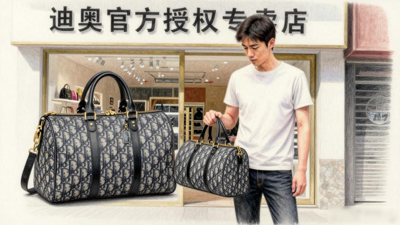 朋友入手中号迪奥旅程包,高仿包包怎么选才不踩坑? dior2026 第2张-买A货 D-Journey Medium Bag|中号迪奥旅程包_迪奥旅行包_迪奥旅游鞋