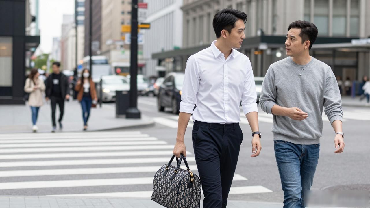 男士通勤想背迪奥邮差包?D-Journey Men Messenger真实测评 dior2026 第2张-买A货 D-Journey Men Messenger|男士迪奥旅程邮差包_迪奥老花邮差包_迪奥男士挎包