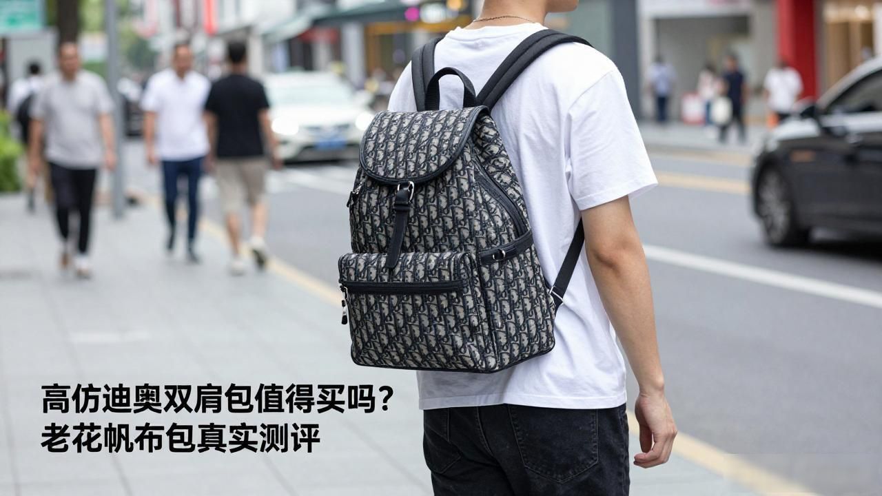 高仿迪奥双肩包值得买吗?老花帆布包真实测评 dior2026 第1张-买A货 帆布双肩背包_Dior Oblique Canvas Backpack|老花帆布双肩包_帆布双肩包必看