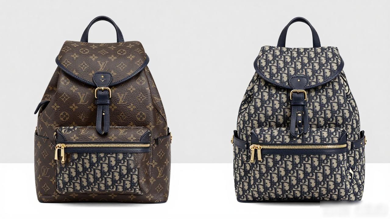 双肩包帆布女包_Dior Oblique Canvas Backpack｜老花帆布双肩包_帆布双肩包必看