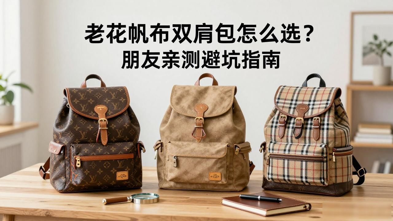 老花帆布双肩包怎么选?朋友亲测避坑指南 dior2026 第2张-买A货 帆布双肩包必看_Dior Oblique Canvas Backpack|老花帆布双肩包_帆布双肩包女背包图片及价格