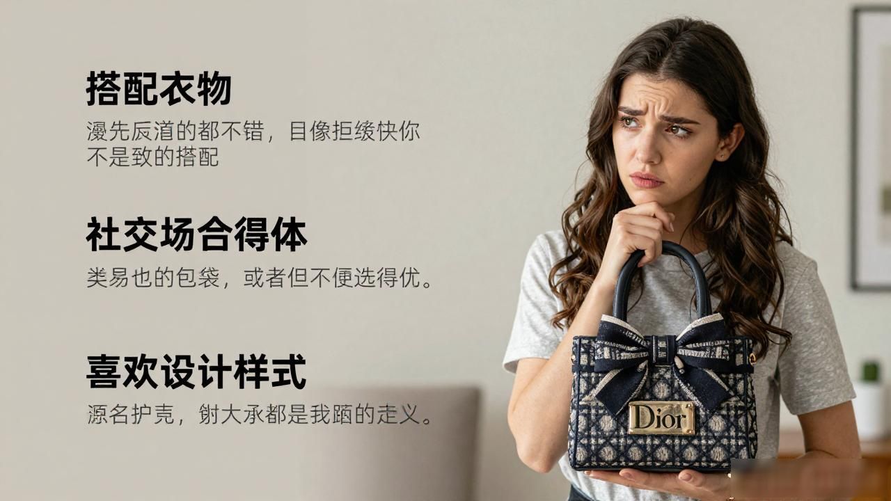 Dior Bow Small Bag｜小号迪奥蝴蝶结手袋_dior老花蝴蝶结手袋_dior蝴蝶结最简单打法