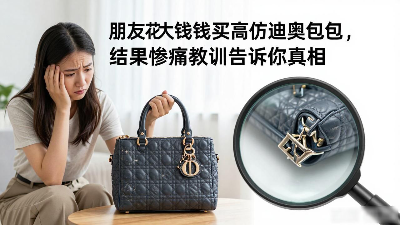 朋友花大价钱买高仿迪奥包包,结果惨痛教训告诉你真相 dior2026 第1张-买A货 蔻驰托特包真假_burberry托特包验真假_Small Dior Toujours Vertical Tote|小号恒久竖版托特包