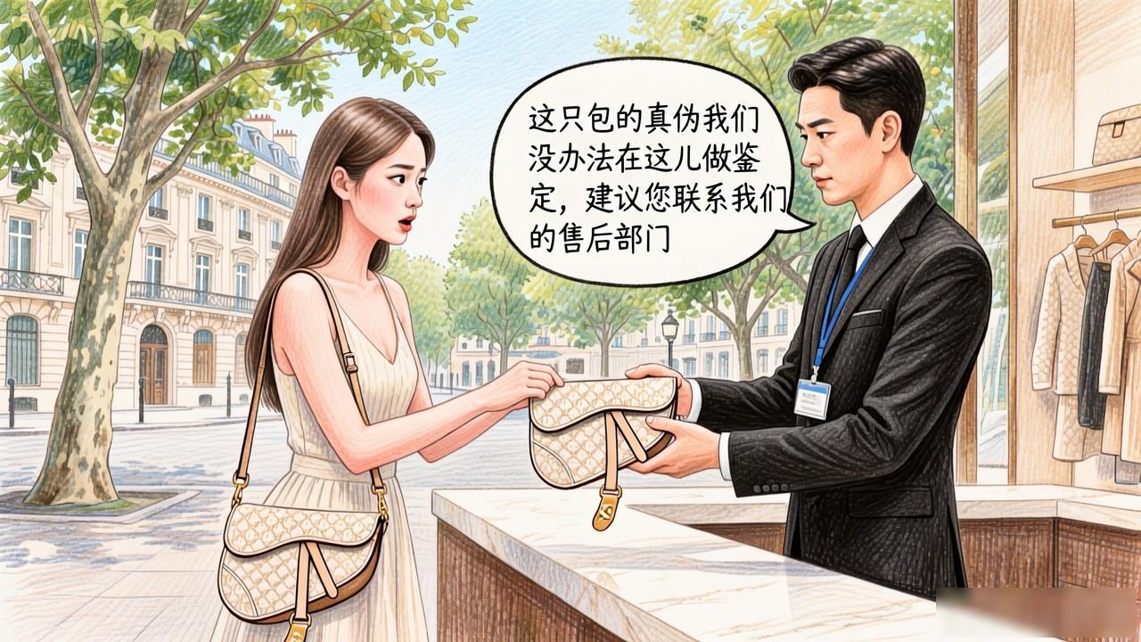 朋友花大价钱买高仿迪奥包包,结果惨痛教训告诉你真相 dior2026 第2张-买A货 Small Dior Toujours Vertical Tote|小号恒久竖版托特包_蔻驰托特包真假_burberry托特包验真假