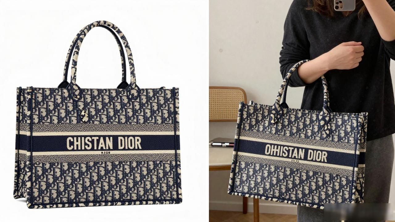 迪奥丽大号托特包怎么选?高仿包包避坑指南 dior2026 第1张-买A货 Diorly Large Bag|大号迪奥丽慵懒托特包_迪奥拖特包_迪奥女士托特包中国官网