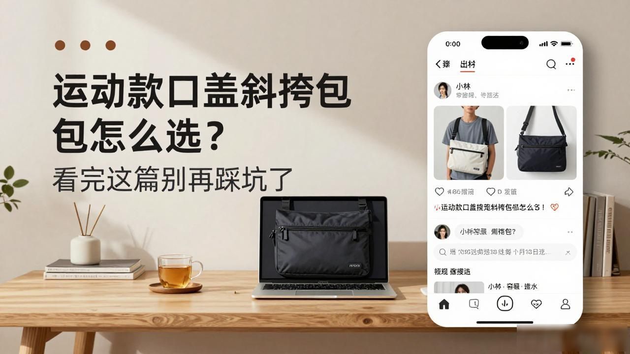 Sport Flap Crossbody｜运动款口盖斜挎包_带盖斜挎包最简单做法_运动斜挎包钩法详细步骤