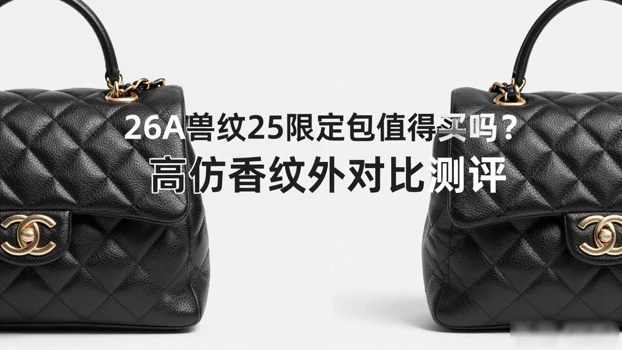 26A Animal Print 25 Bag｜26A 兽纹 25 限定包_兽设纹路_兽纹装