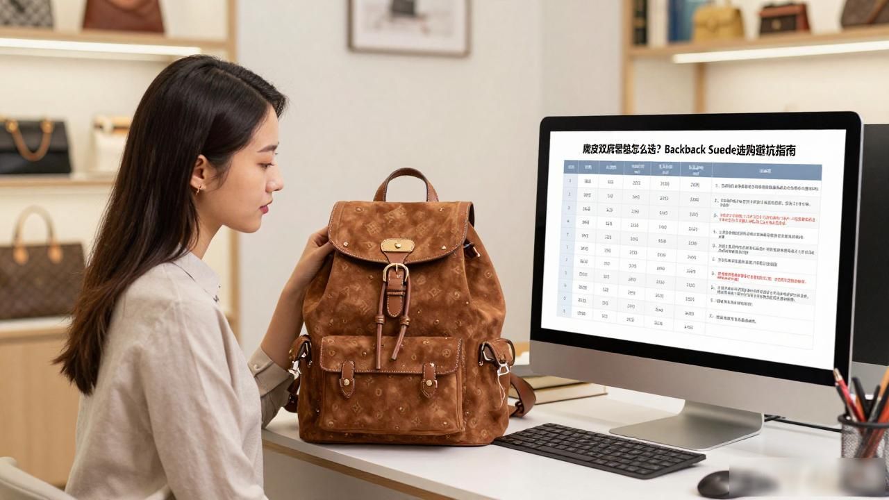 麂皮包贵吗_Backpack Suede｜麂皮双肩背包_麂皮包包优缺点