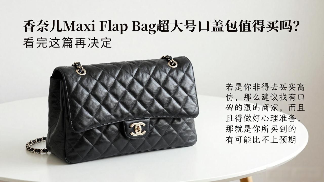 ClassicFlap口盖包_超大渔具包_Maxi Flap Bag｜超大号口盖包