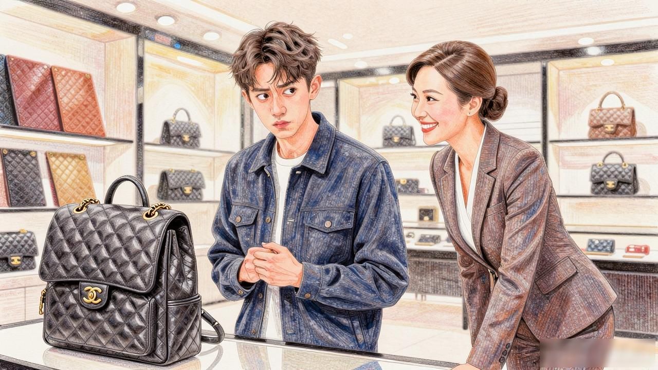 Classic Backpack｜男士菱格双肩包_显档次菱格包必备_菱格双肩包一千以内