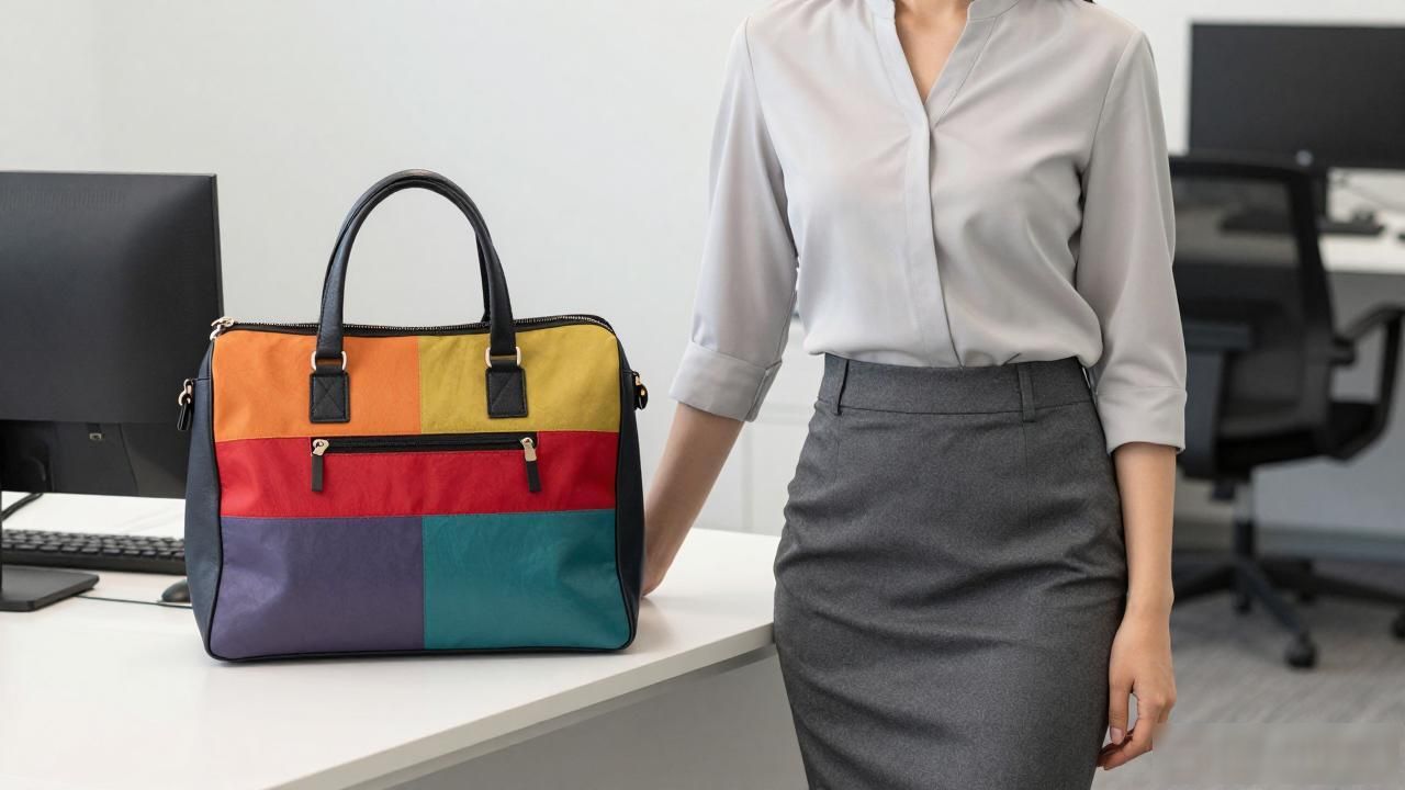 迪奥戴妃包五格拼色_celine拼色水桶包_Two-Tone Handheld Bag｜拼色手提通勤包