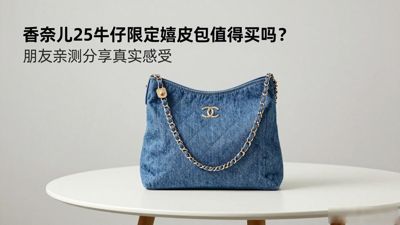 全球限定款牛仔皮靴_Chanel 25 Denim Limited｜25 牛仔限定嬉皮包_牛仔cf包