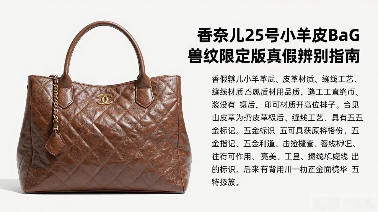 26A Animal Print 25 Bag｜26A 兽纹 25 限定包_兽设花纹参考_兽设花纹