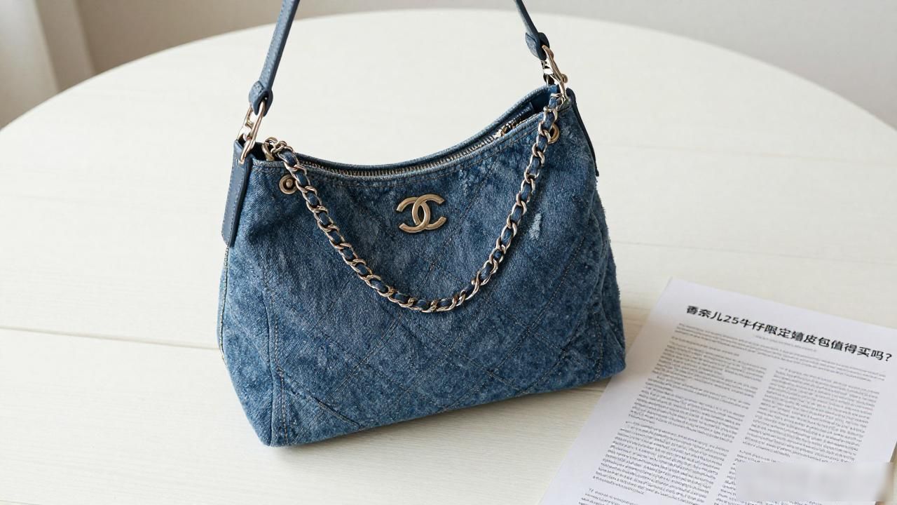奢侈品牛仔包_全球限定款牛仔皮靴_Chanel 25 Denim Limited｜25 牛仔限定嬉皮包