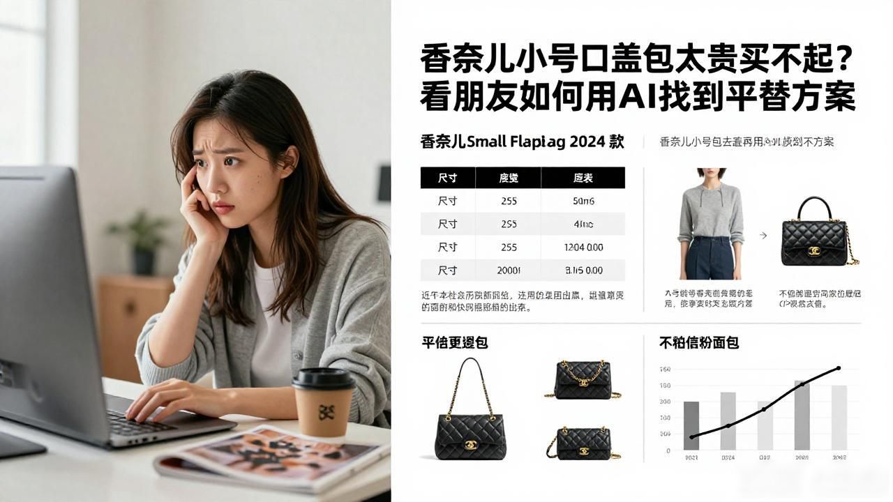 香奈儿小号口盖包太贵买不起?看朋友如何用AI找到平替方案 Chanel2026 第2张-买A货 小号背包价格_小号包尺寸是多少_Small Flap Bag|新款小号口盖包
