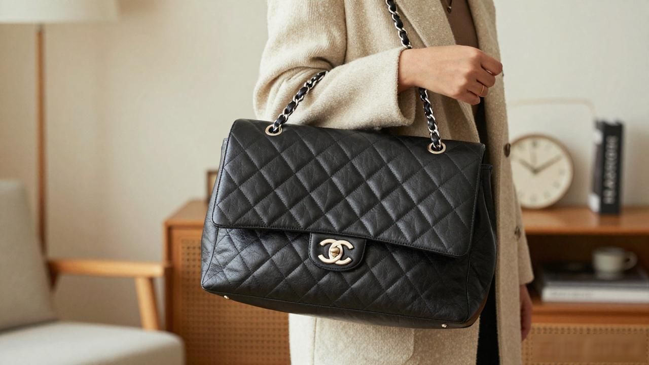 香奈儿Maxi Flap Bag到底怎么选?我朋友的血泪经验告诉你 Chanel2026 第3张-买A货 美孚速霸1000盖口是封膜吗_Maxi Flap Bag|超大号口盖包_qq超大默认表情包