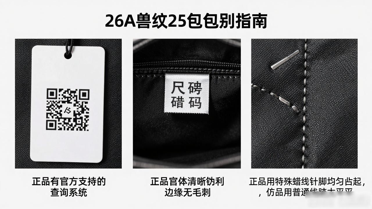 兽设花纹参考_26A Animal Print 25 Bag｜26A 兽纹 25 限定包_兽设花纹