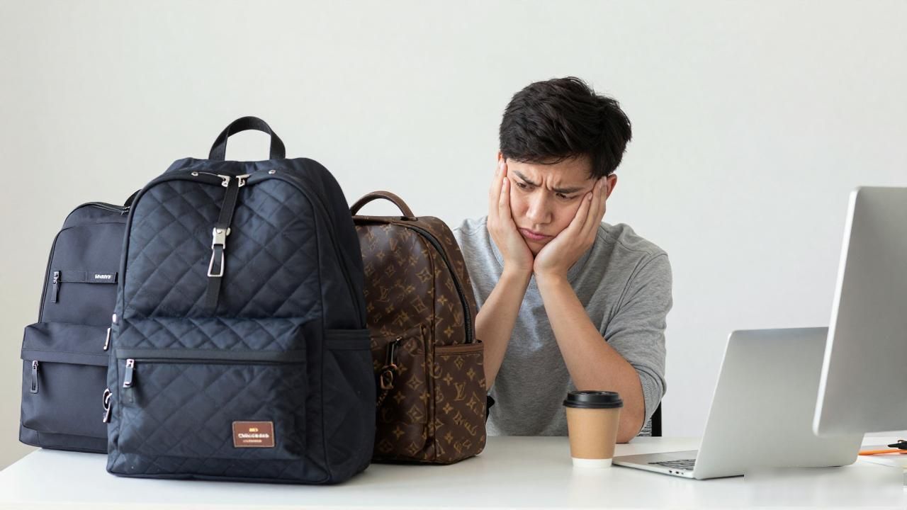 菱格包是什么档次_菱格包包_Classic Backpack｜男士菱格双肩包