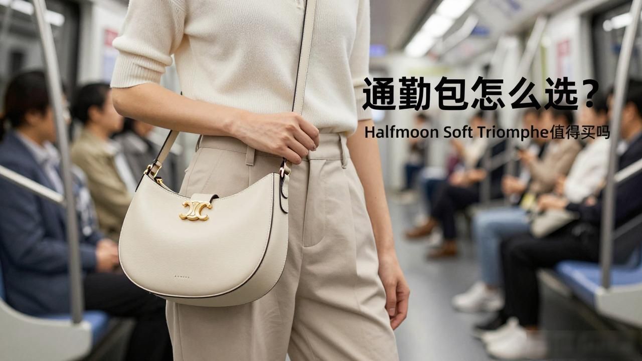 Halfmoon Soft Triomphe｜柔软凯旋半月包_Halfmoon Soft Triomphe｜柔软凯旋半月包_Halfmoon Soft Triomphe｜柔软凯旋半月包