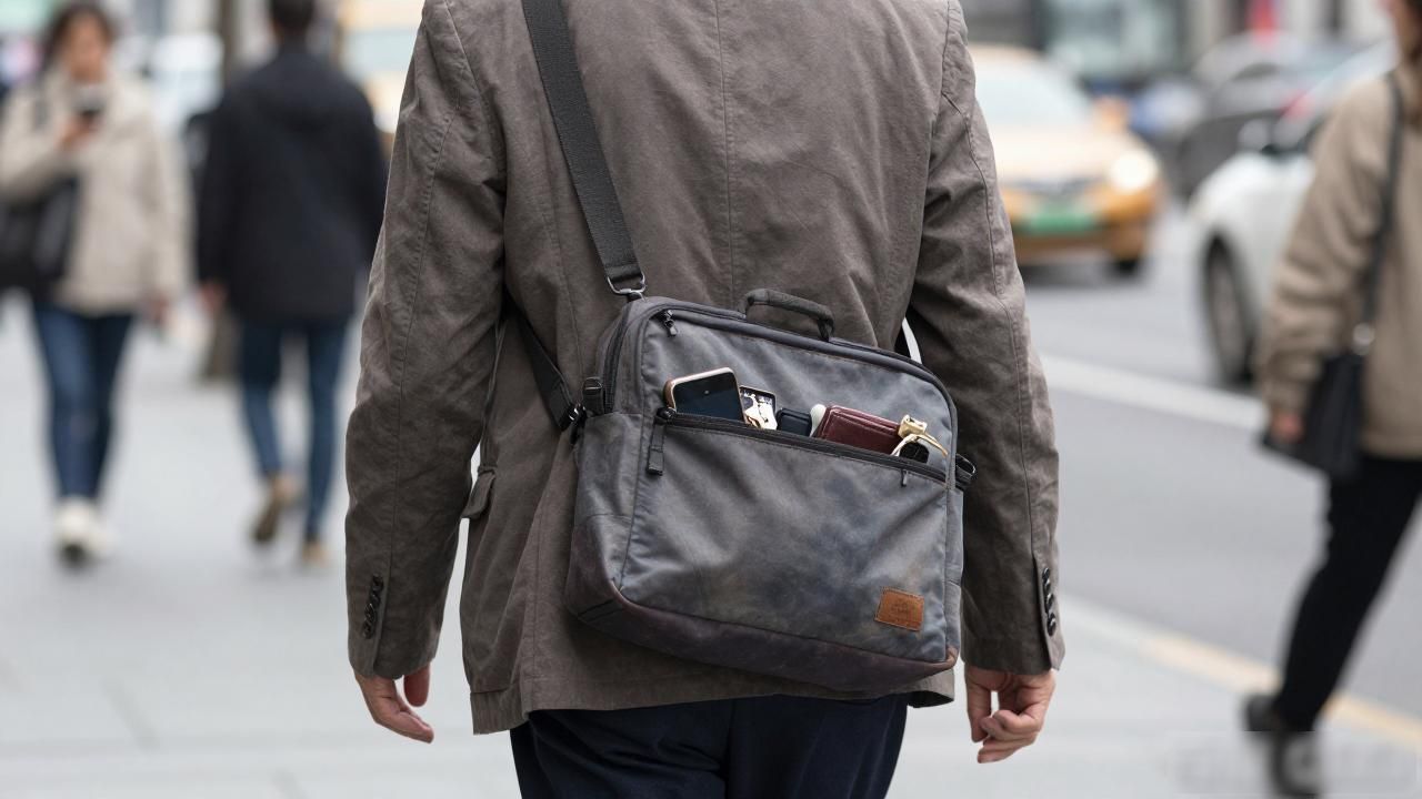 斜挎包的拉链应该从哪边拉_Duo Zipped Bag｜双隔层拉链斜挎包_斜挎包加拉链最简单教程视频