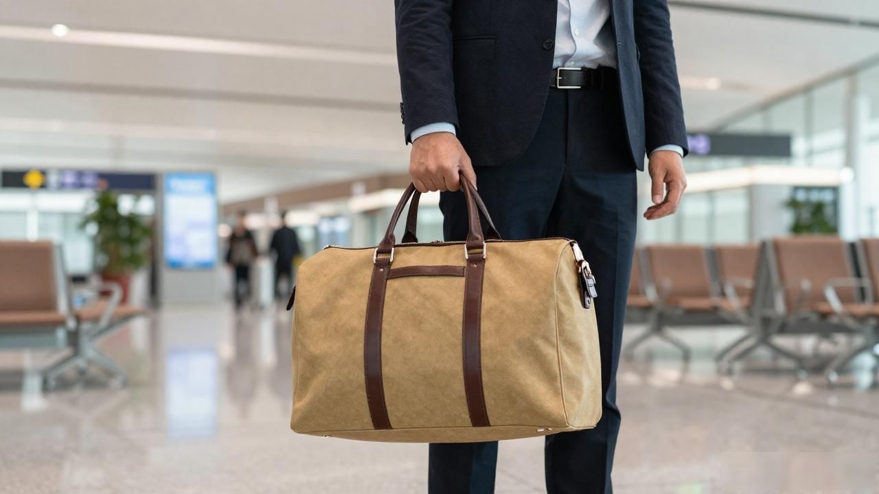 Large Duffle Bag Triomphe Canvas｜凯旋帆布大号旅行包_Large Duffle Bag Triomphe Canvas｜凯旋帆布大号旅行包_Large Duffle Bag Triomphe Canvas｜凯旋帆布大号旅行包