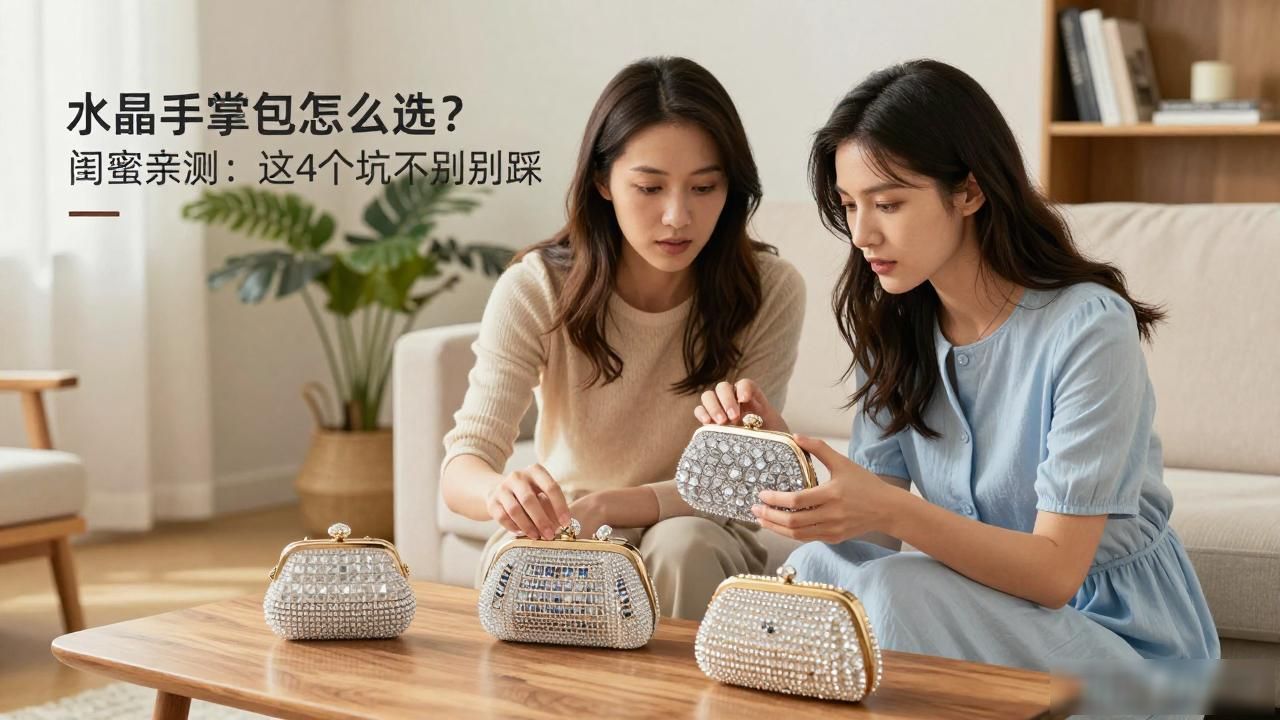 水晶包包好技巧分享_Crystal Pouch｜水晶手拿包_水晶包手法视频