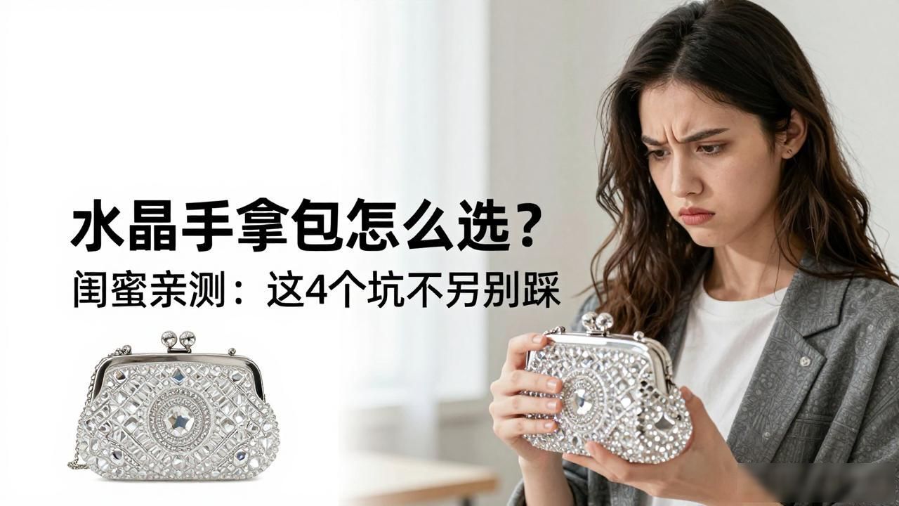 Crystal Pouch｜水晶手拿包_水晶包手法视频_水晶包包好技巧分享