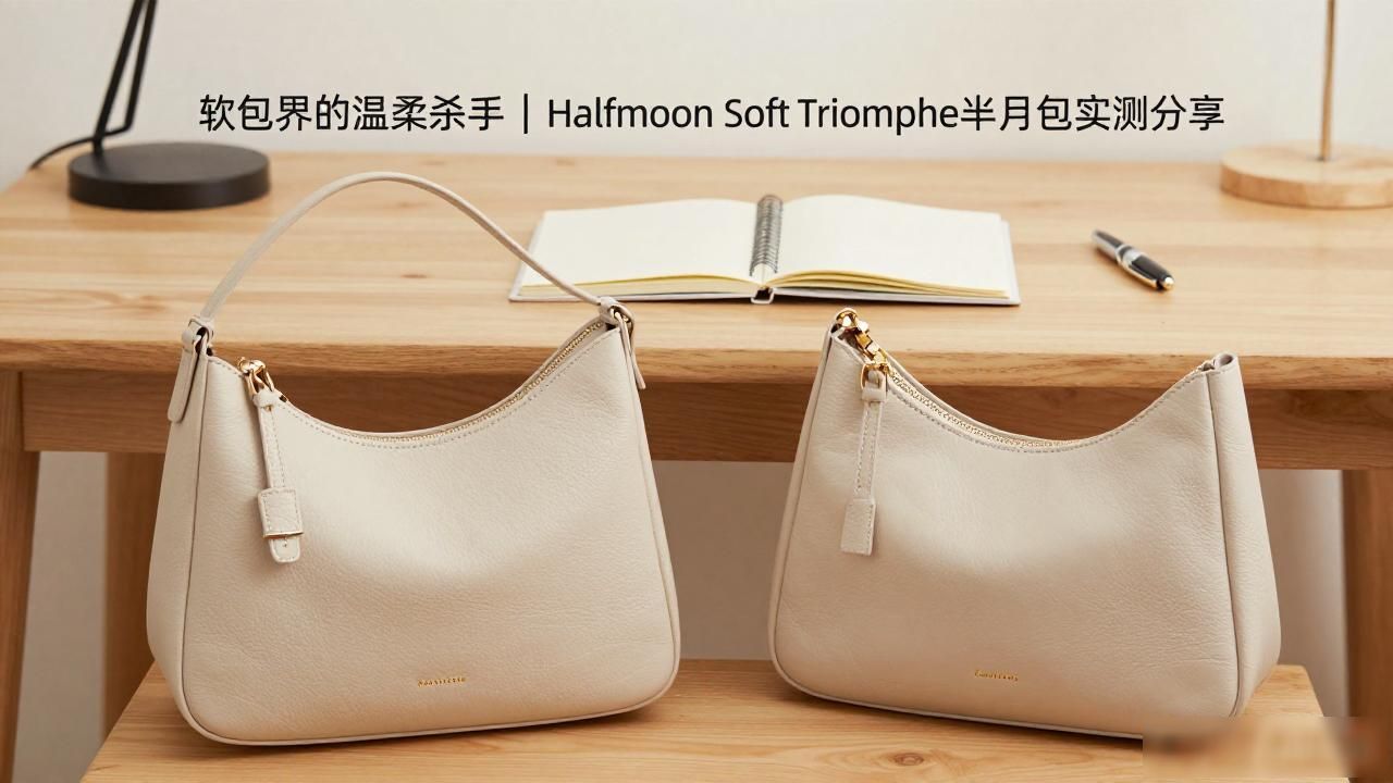 Halfmoon Soft Triomphe｜柔软凯旋半月包_Halfmoon Soft Triomphe｜柔软凯旋半月包_Halfmoon Soft Triomphe｜柔软凯旋半月包