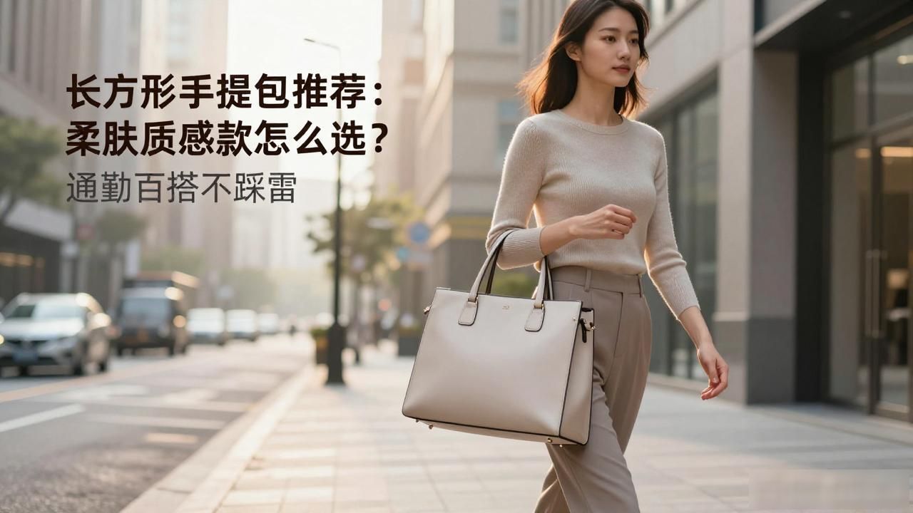 方形手提袋折叠包_方型手提包手工图纸_Rectangle｜长方形柔肤手提包