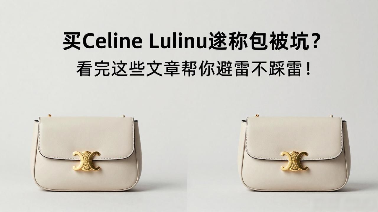 买Celine Lulu迷你包被坑?看完这篇文章帮你避雷不踩雷! Celine2026 第1张-买A货 Teen Celine Lulu|迷你露露腋下包_Teen Celine Lulu|迷你露露腋下包_Teen Celine Lulu|迷你露露腋下包