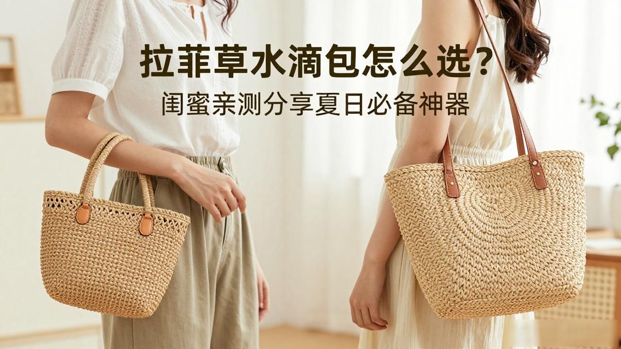 拉菲草水滴包怎么选?闺蜜亲测分享夏日必备神器 Celine2026 第2张-买A货 拉菲草_拉菲草之恋易拉罐_Drop Bucket Raffia|拉菲草水滴提篮包
