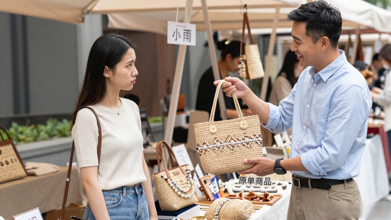 triomphe beaded raffia bag多少钱?闺蜜亲测:这包值不值 Celine2026 第1张-买A货 凯旋包岑会战下期_Triomphe Beaded Raffia Bag|串珠草编凯旋包_凯旋baobo