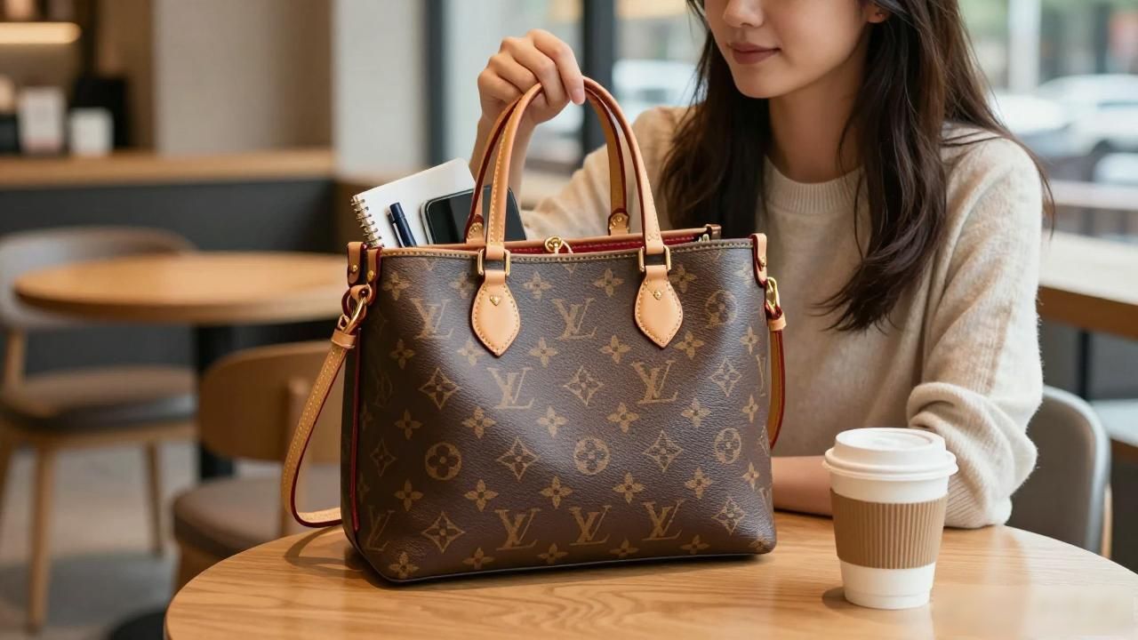LV小号托特包值得买吗?囧脸新款真实使用体验分享 Celine2026 第3张-买A货 囧脸包和笑脸包_New Luggage Small|小号新版囧脸托特包_囧脸包