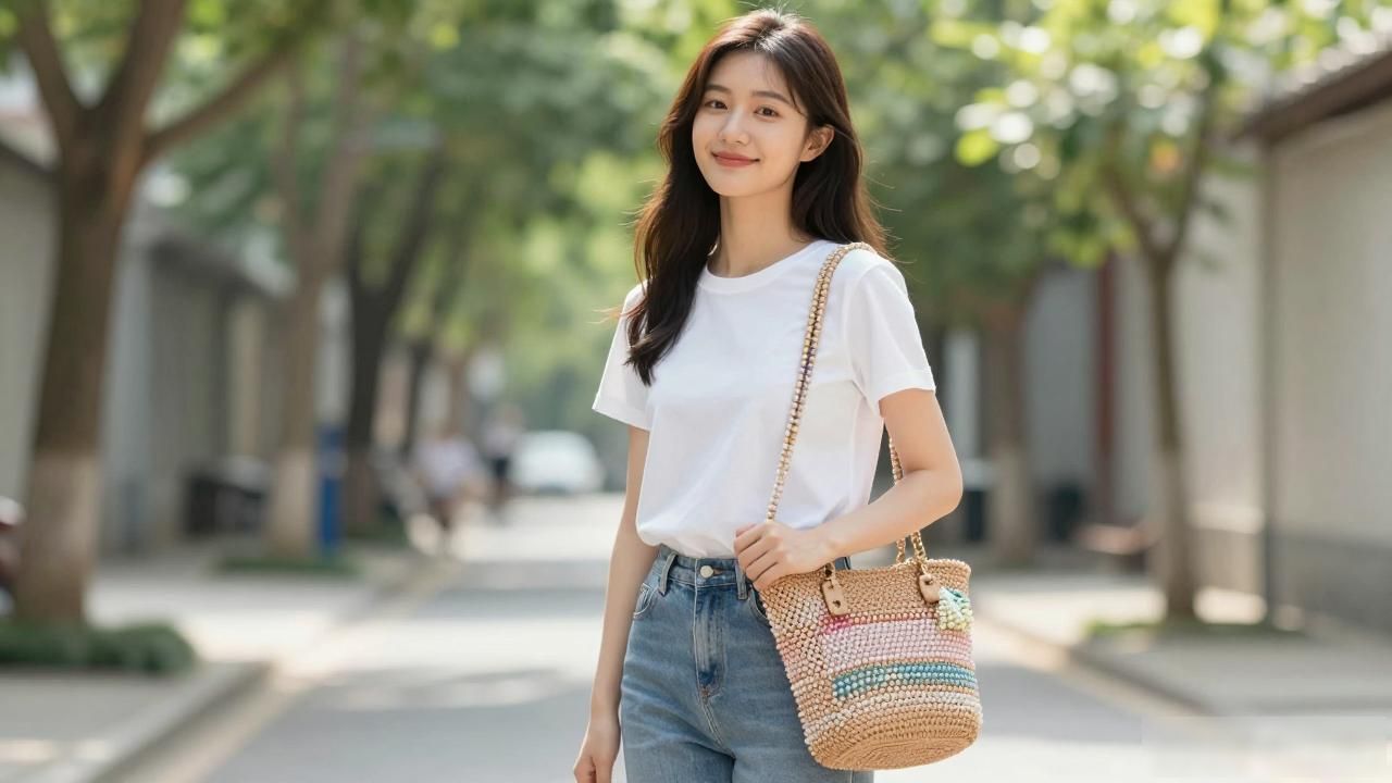 串珠草编包怎么选?这款凯旋包凭什么火出圈 Celine2026 第1张-买A货 凯旋珠是黑的好还是金的好看_凯旋包岑会战下期_Triomphe Beaded Raffia Bag|串珠草编凯旋包