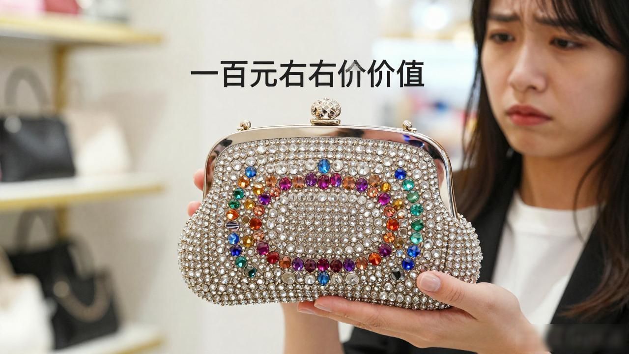 朋友入手水晶手拿包踩雷,3天后的经历让我看透了这个圈子 Celine2026 第3张-买A货 Crystal Pouch|水晶手拿包_水晶宝石手提包_水晶包手法视频