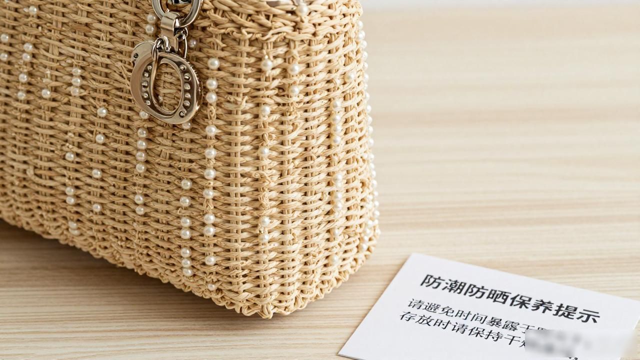 Dior串珠草编凯旋包值得买吗?真实使用感受分享 Celine2026 第3张-买A货 凯旋包岑会战下期_凯旋珠是黑的好还是金的好看_Triomphe Beaded Raffia Bag|串珠草编凯旋包