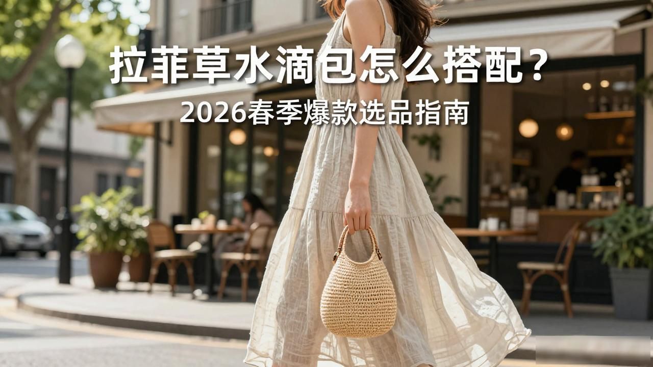 拉菲草水滴包怎么搭配?2026春夏爆款选品指南 Celine2026 第1张-买A货 Drop Bucket Raffia|拉菲草水滴提篮包_拉菲草之恋书包网_拉菲草之恋