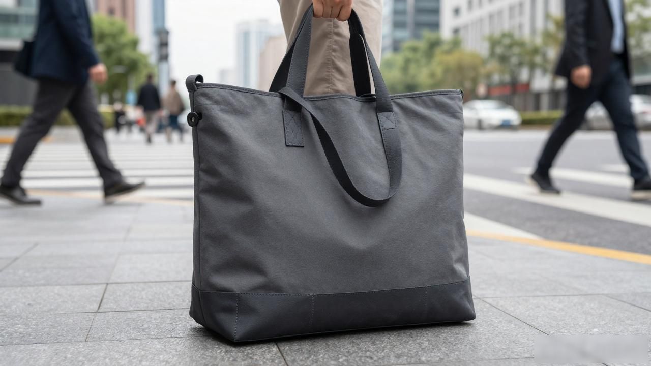 3. H‑Canvas Hobo — H 帆布流浪包_帆布包最火10款实拍_帆布包图