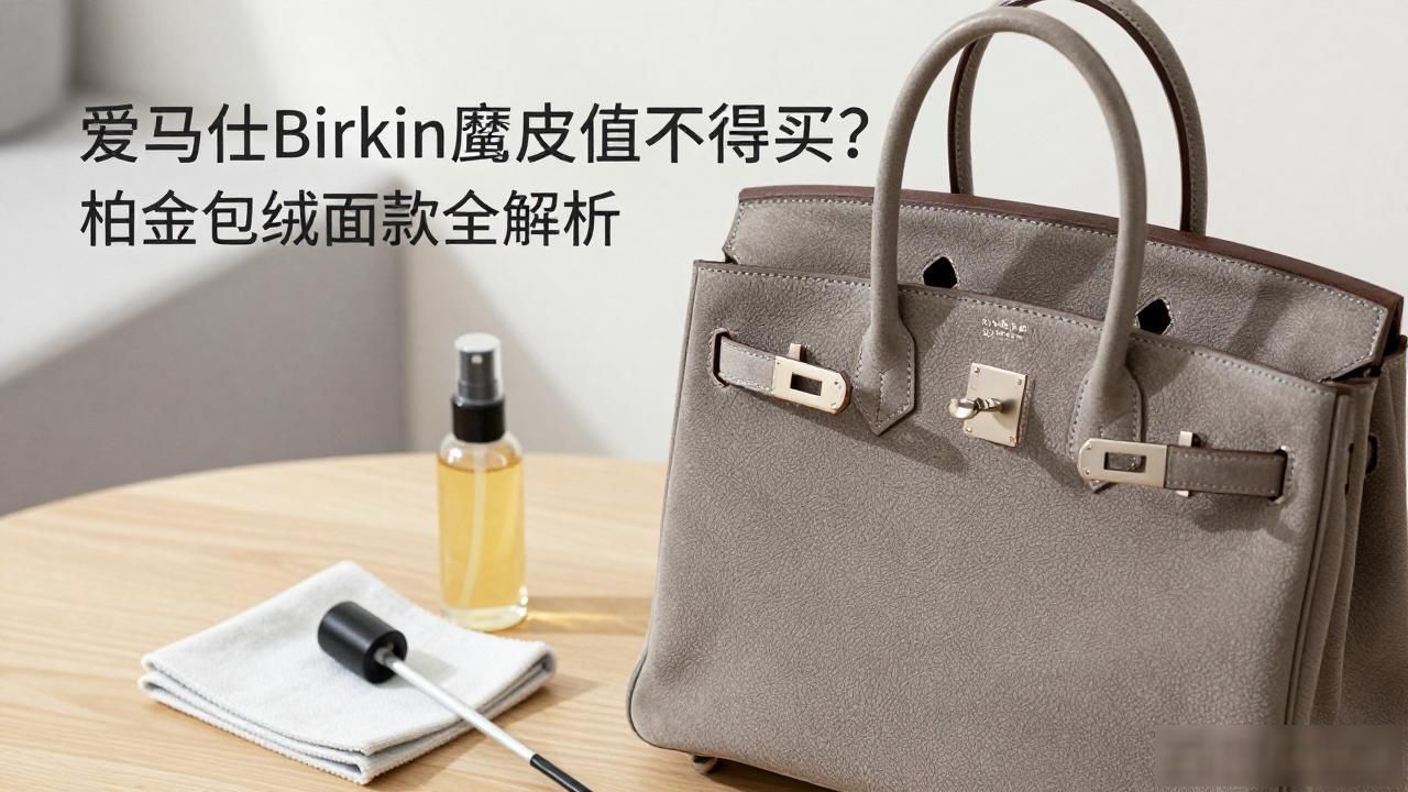 金狼姆手袋批发_3. Birkin Veau Doblis — 柏金麂皮版手袋_原版柏金包