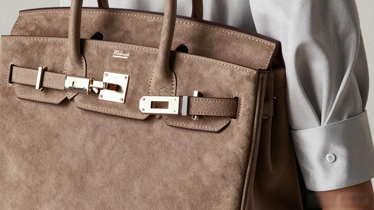 birkin包古董日本制_原版柏金包_3. Birkin Veau Doblis — 柏金麂皮版手袋