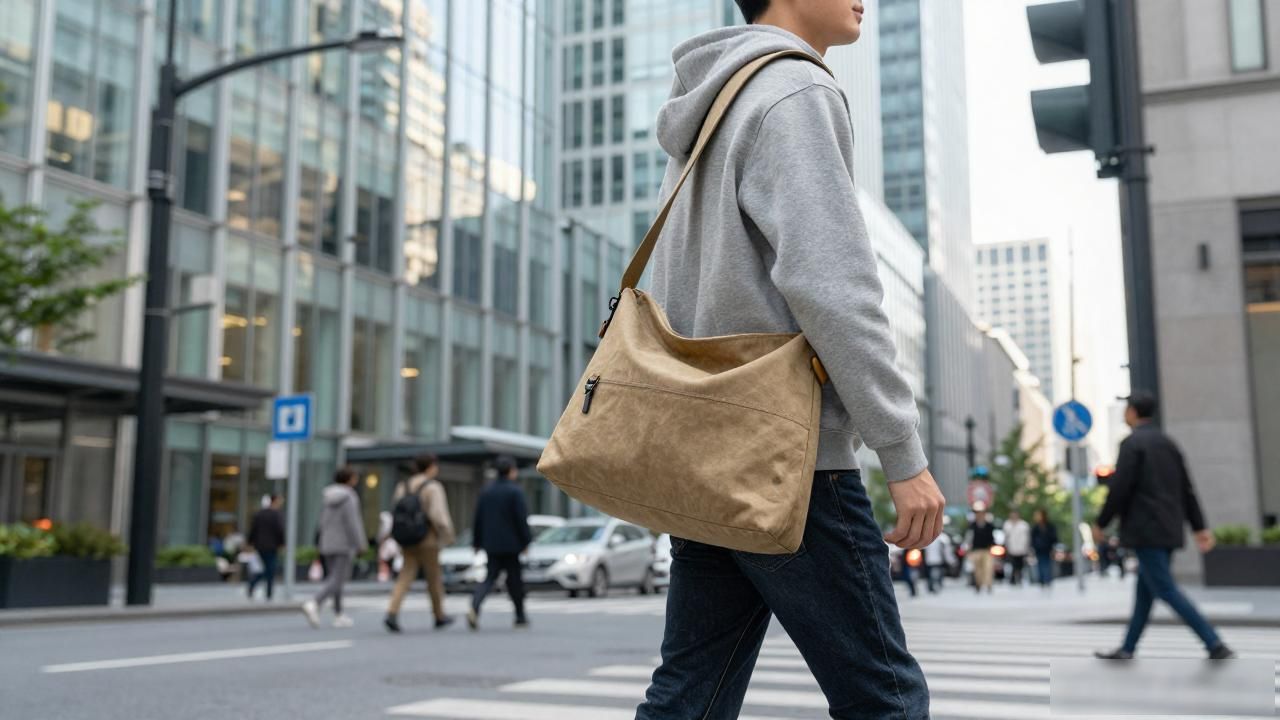 帆布流浪包哪个牌子好?H-Canvas Hobo真实测评 Hermès2026 第1张-买A货 3. H‑Canvas Hobo — H 帆布流浪包_帆布包cocth_帆布包最简单三个步骤