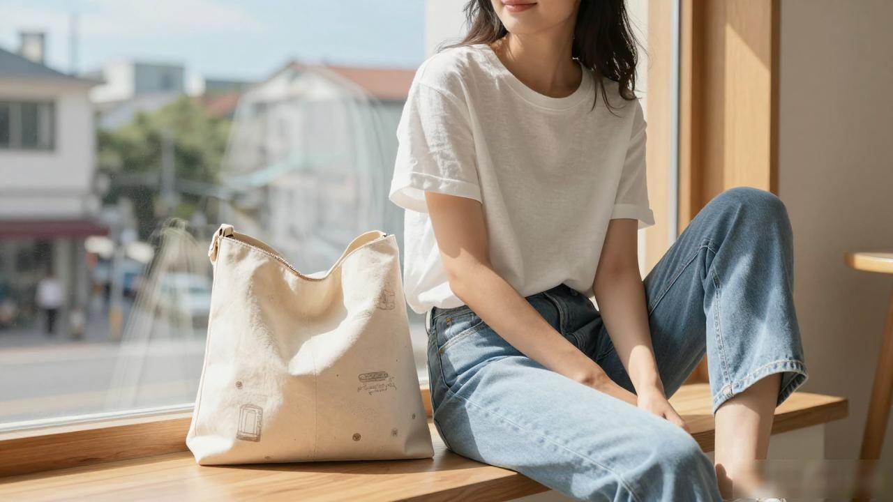 H帆布流浪包值得买吗?我的两年真实使用感受 Hermès2026 第1张-买A货 3. H‑Canvas Hobo — H 帆布流浪包_100个帆布包合集_帆布包cocth
